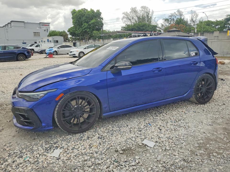 2025 Volkswagen Golf r VIN WVWFB7CD9SW224718 — COPART salvage auction photo