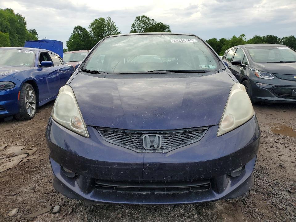2009 Honda Fit VIN JHMGE88459S028172 COPART salvage auction — REAR END, Pa - Cert Of Title, sold $900 on 2026-07-22 (photo 5)