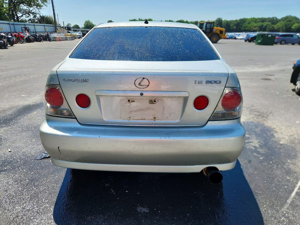 2001 Lexus Is VIN JTHBD182810017914 COPART salvage auction — FRONT END, NJ - CERT OF TITLE-SALVAGE, sold $125 on 2026-07-28 (photo 6)