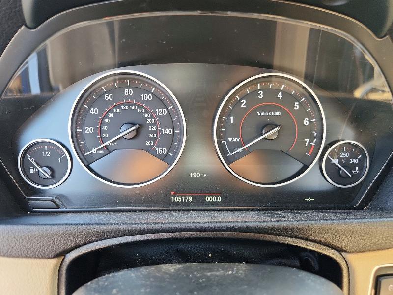 2016 BMW 3er VIN WBA8E3G59GNU04724 COPART salvage auction — WATER/FLOOD, Fl - Cert Of Title-Slvg Rebld Flood, sold $1,150 on 2026-08-06 (photo 9)