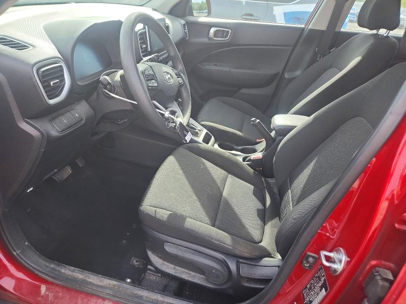 2025 Hyundai Venue VIN KMHRB8A34SU359061 COPART salvage auction — FRONT END, Ma - Cert Of Title-Salvage, sold $4,150 on 2026-07-22 (photo 7)
