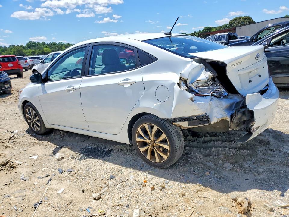 2017 Hyundai VIN KMHCT4AE0HU334003 COPART salvage auction — REAR END, Md - Cert Of Salvage > 75% Damage, sold $650 on 2026-07-28 (photo 2)