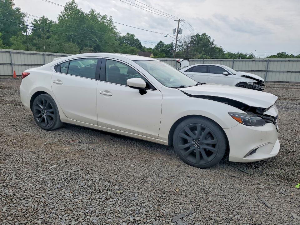 2016 Mazda 6 VIN JM1GJ1W59G1463327 COPART salvage auction — FRONT END, Nj - Cert Of Title-Salvage, sold $1,150 on 2026-07-24 (photo 4)