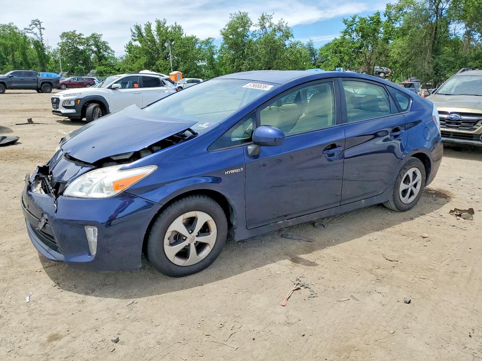 2012 Toyota Prius VIN JTDKN3DU4C1537994 COPART salvage auction — FRONT END, Md - Cert Of Salvage > 75% Damage, sold $125 on 2026-07-28 (photo 1)