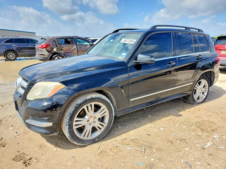 2014 Mercedes-benz Glk-klasse VIN WDCGG5HB1EG258792 COPART salvage auction — REAR END, Tx - Salvage Vehicle Title, sold $2,550 on 2026-07-02 (photo 1)