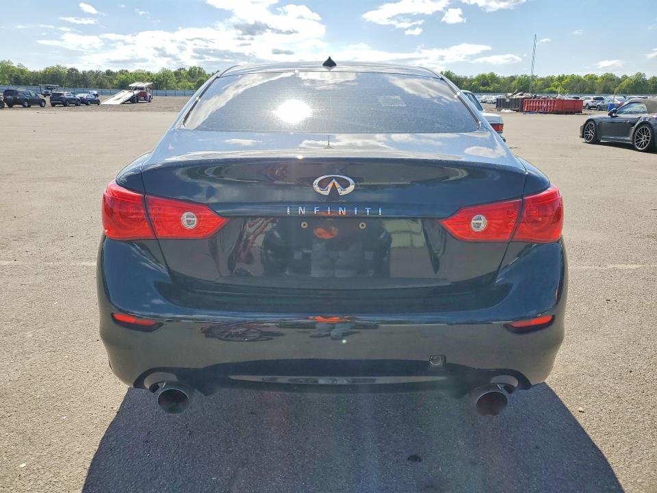 2016 Infiniti Q50 VIN JN1EV7AR4GM346913 COPART salvage auction — NORMAL WEAR, Ct - Certificate Of Title (P), sold $1,500 on 2026-07-29 (photo 6)