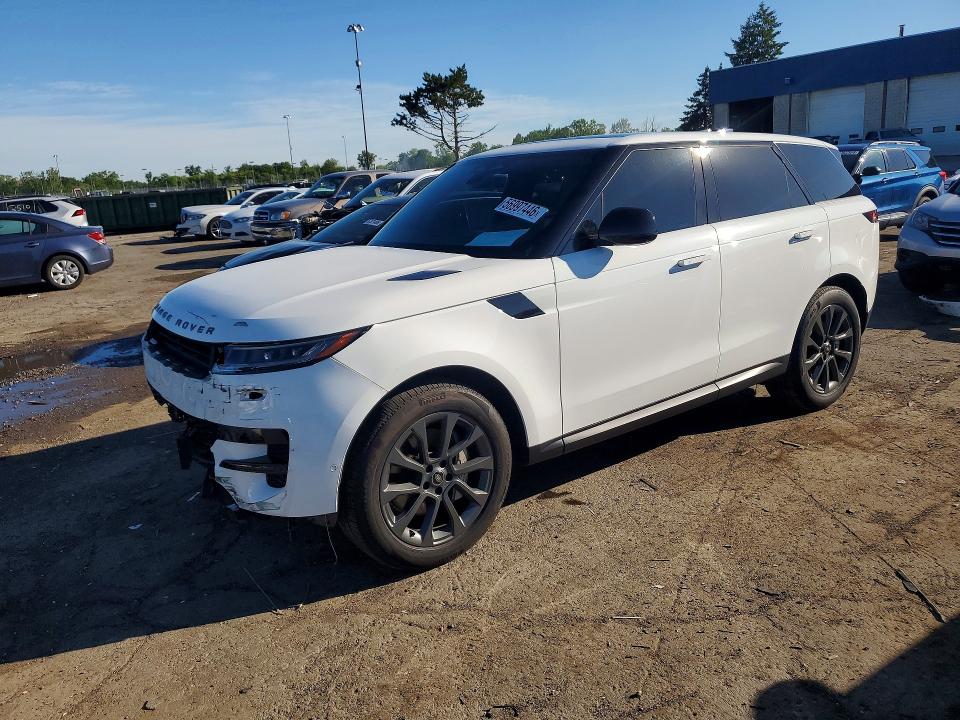 2025 Land rover RANGE ROVER VIN SAL1P9EU8SA467947 COPART salvage auction — FRONT END, Mi - Certificate Of Title, sold $30,500 on 2026-07-24 (photo 1)