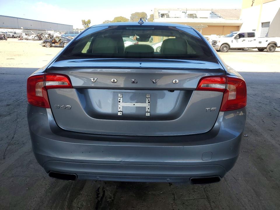 2016 Volvo S60 VIN YV126MFK8G2405751 COPART salvage auction — SIDE, Ca - Salvage Certificate, sold $500 on 2026-07-04 (photo 6)