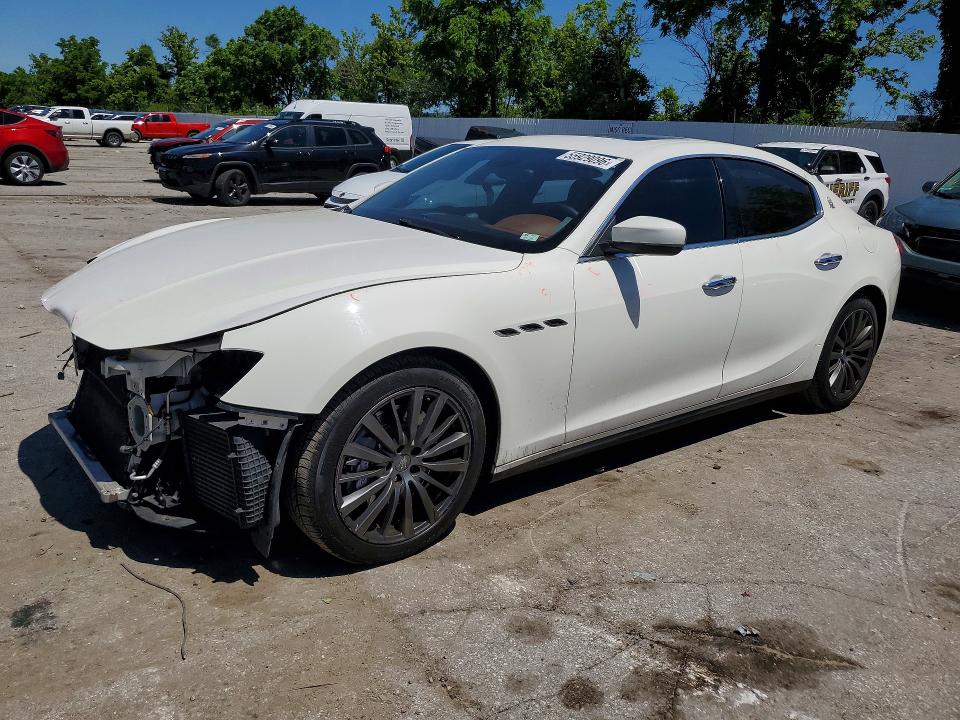 2018 Maserati VIN ZAM57YTAXJ1299895 COPART salvage auction — FRONT END, Mo - Salvage Certificate Of Title, sold $4,900 on 2026-07-24 (photo 1)