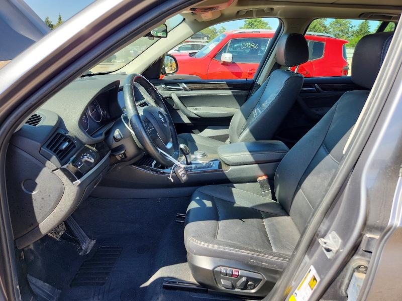 2017 BMW X3 VIN 5UXWX9C36H0W75393 COPART salvage auction — REAR END, Il - Salvage Certificate, sold $2,800 on 2026-07-28 (photo 7)