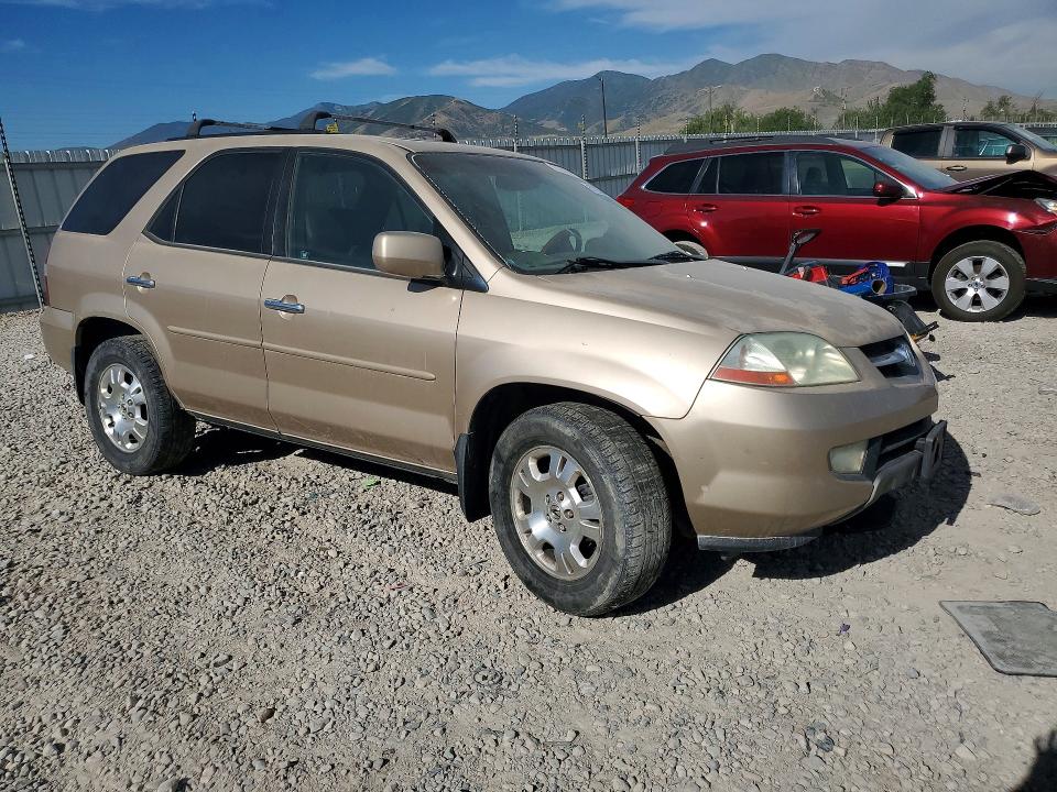 2002 Acura Mdx VIN 2HNYD18212H524866 COPART salvage auction — FRONT END, Ut - Salvage Certificate, sold $150 on 2026-07-17 (photo 4)