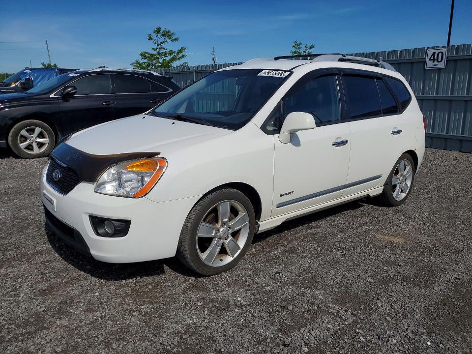 2012 Kia VIN KNAHH8A85C7372618 COPART salvage auction — FRONT END, On - Permit No Brand - Unfit, sold $800 on 2026-07-02 (photo 1)