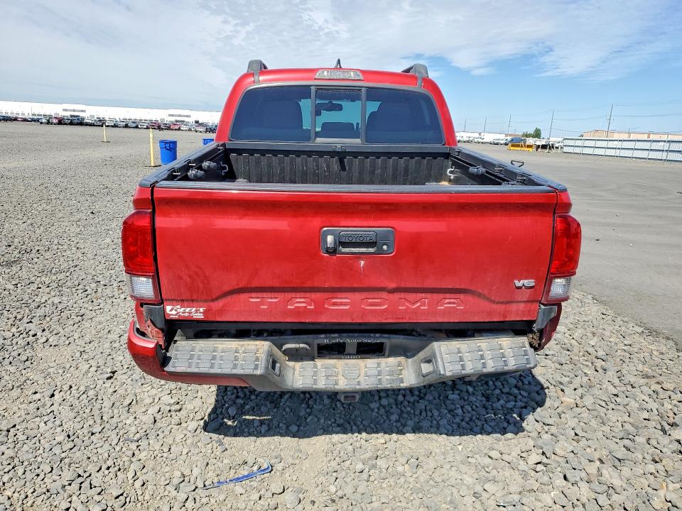 2016 Toyota Tacoma VIN 5TFCZ5AN3GX001199 COPART salvage auction — REAR END, Wa - Bill Of Sale, sold $13,400 on 2026-07-15 (photo 6)