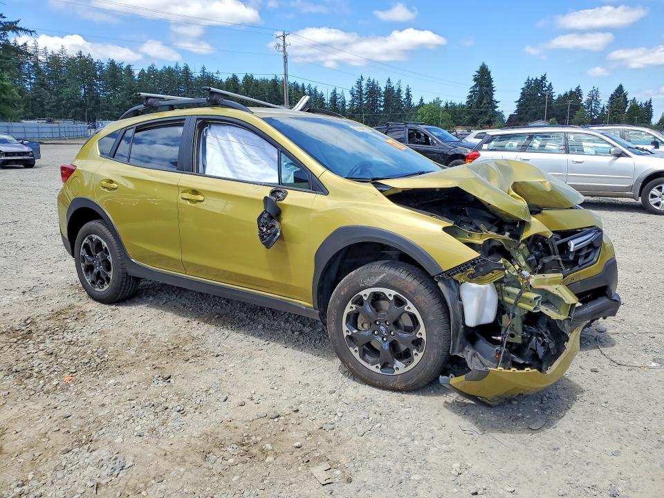 2021 Subaru VIN JF2GTAPC9MH253127 COPART salvage auction — FRONT END, Wa - Bill Of Sale, sold $1,700 on 2026-07-14 (photo 4)