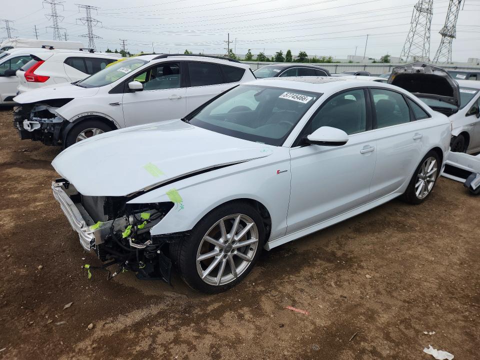 2018 Audi A6 VIN WAUG3AFC5JN002583 — COPART salvage auction photo