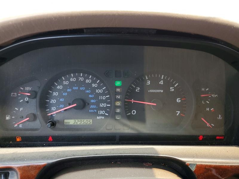 2000 Toyota Land cruiser VIN JT3HT05JXY0092567 COPART salvage auction — SIDE, Ca - Salvage Certificate, sold $2,650 on 2026-07-15 (photo 9)
