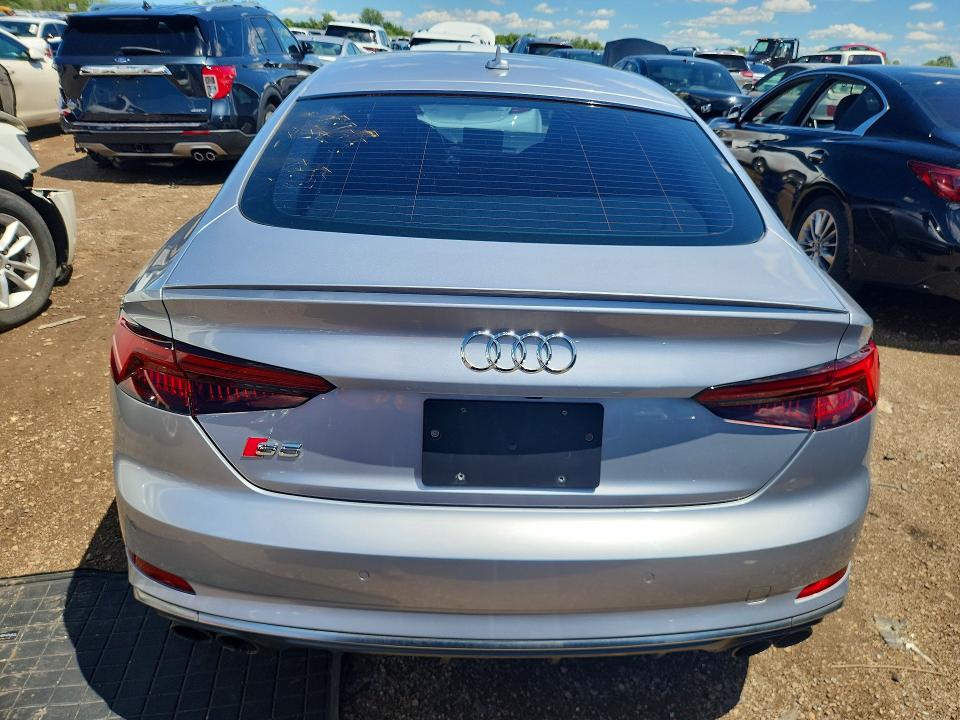 2018 Audi VIN WAUB4CF55JA012347 COPART salvage auction — MINOR DENT/SCRATCHES, Il - Certificate Of Title (P), sold $13,200 on 2026-07-28 (photo 6)