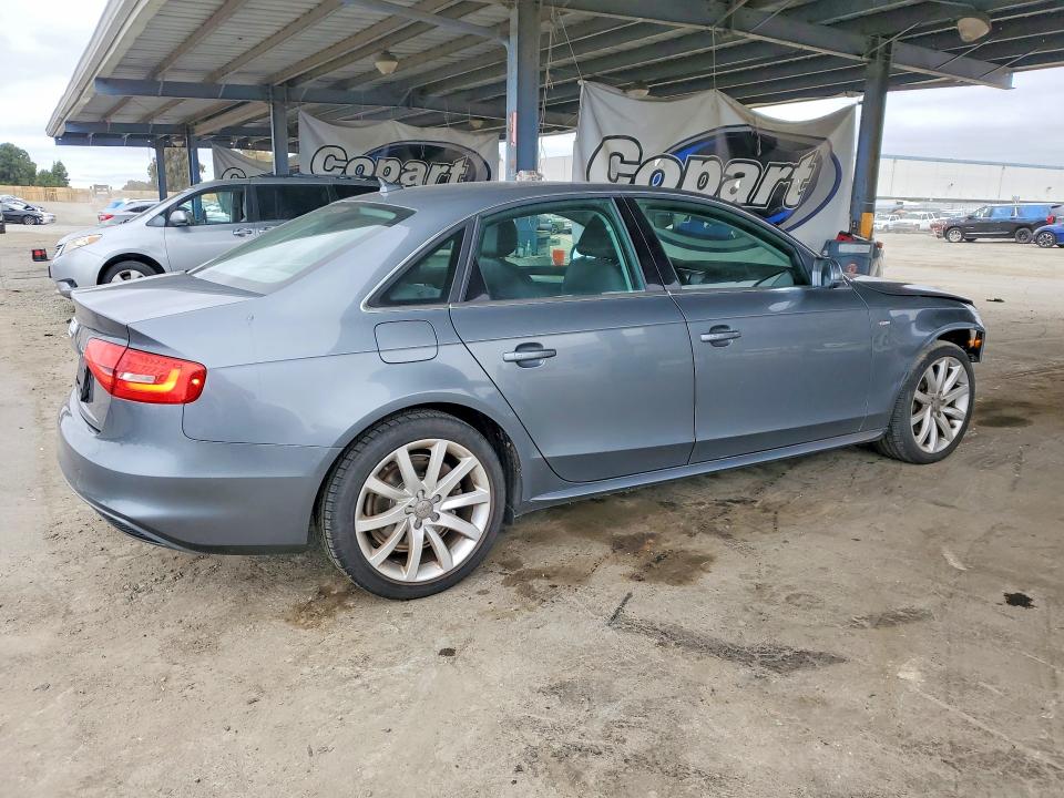 2014 Audi A4 VIN WAUAFAFL2EN027251 COPART salvage auction — FRONT END, CA - SALVAGE CERTIFICATE, sold $175 on 2026-07-23 (photo 3)