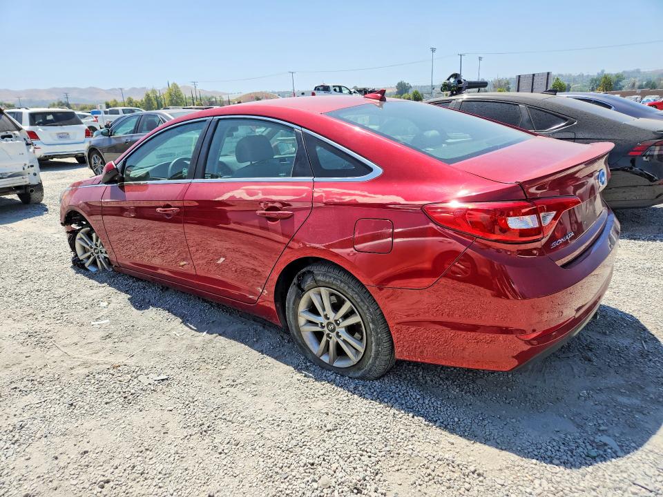 2015 Hyundai VIN 5NPE24AF4FH137092 COPART salvage auction — FRONT END, Ca - Salvage Certificate, sold $400 on 2026-07-22 (photo 2)