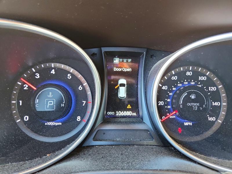 2014 Hyundai VIN 5XYZUDLB1EG129947 COPART salvage auction — FRONT END, Tn - Salvage Certificate, sold $2,500 on 2026-07-27 (photo 9)