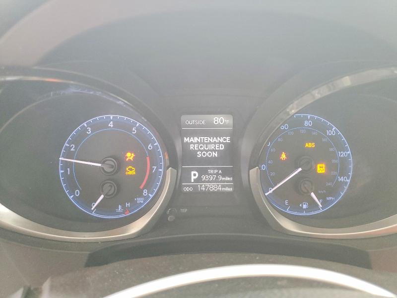 2016 Toyota Corolla VIN 5YFBURHE7GP440878 COPART salvage auction — FRONT END, CA - SALVAGE CERTIFICATE, sold $1,200 on 2026-07-14 (photo 9)