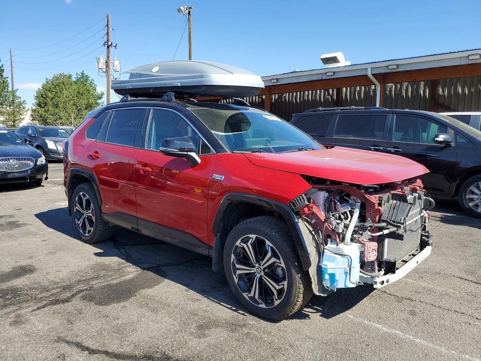 2024 Toyota Rav 4 VIN JTMEB3FV7RD208077 COPART salvage auction — FRONT END, Co - Public - Salvage Title, sold $18,100 on 2026-07-16 (photo 4)