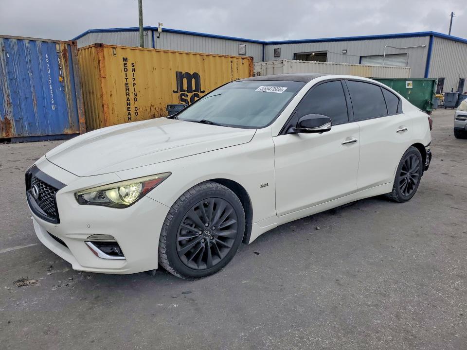 2018 Infiniti VIN JN1EV7AP6JM357403 COPART salvage auction — REAR END, Fl - Cert Of Title Slvg Rebuildable, sold $3,650 on 2026-07-02 (photo 1)