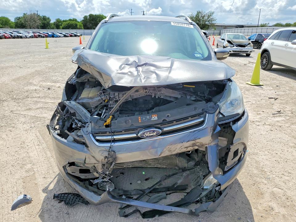 2014 Ford Escape VIN 1FMCU0J98EUA92615 COPART salvage auction — FRONT END, Tx - Salvage Vehicle Title, sold $350 on 2026-07-02 (photo 5)