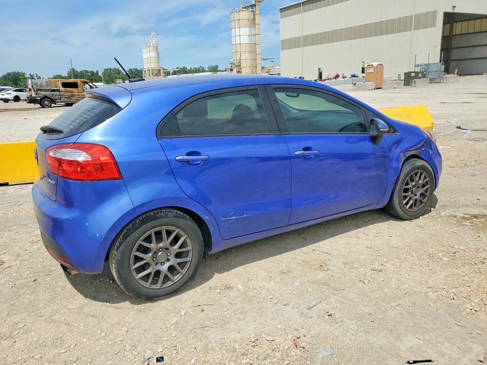 2013 Kia Rio VIN KNADN5A35D6149383 COPART salvage auction — SIDE, Ks - Cert Of Title-Salvage, sold $650 on 2026-07-09 (photo 3)