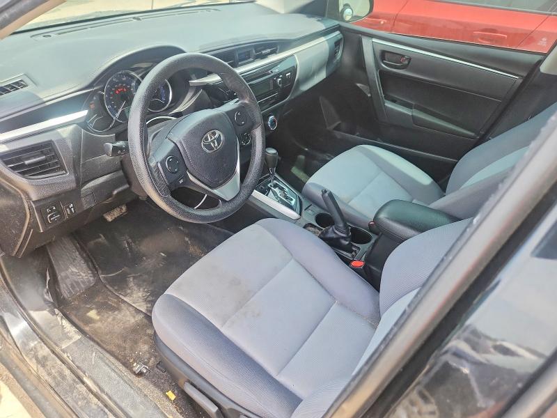 2015 Toyota Corolla VIN 5YFBURHE9FP351697 COPART salvage auction — REAR END, Ks - Cert Of Title-Salvage, sold $300 on 2026-07-30 (photo 8)