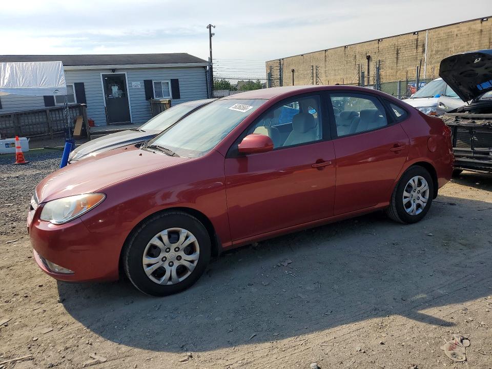 2009 Hyundai Elantra VIN KMHDU46D79U756756 COPART salvage auction — REAR END, Md - Certificate Of Title, sold $1,050 on 2026-07-07 (photo 1)