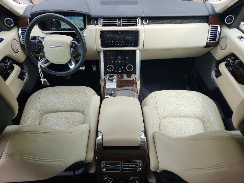 2021 Land rover RANGE ROVER VIN SALGS2RU1MA435788 COPART salvage auction — SIDE, Il - Salvage Certificate, sold $20,700 on 2026-08-25 (photo 8)