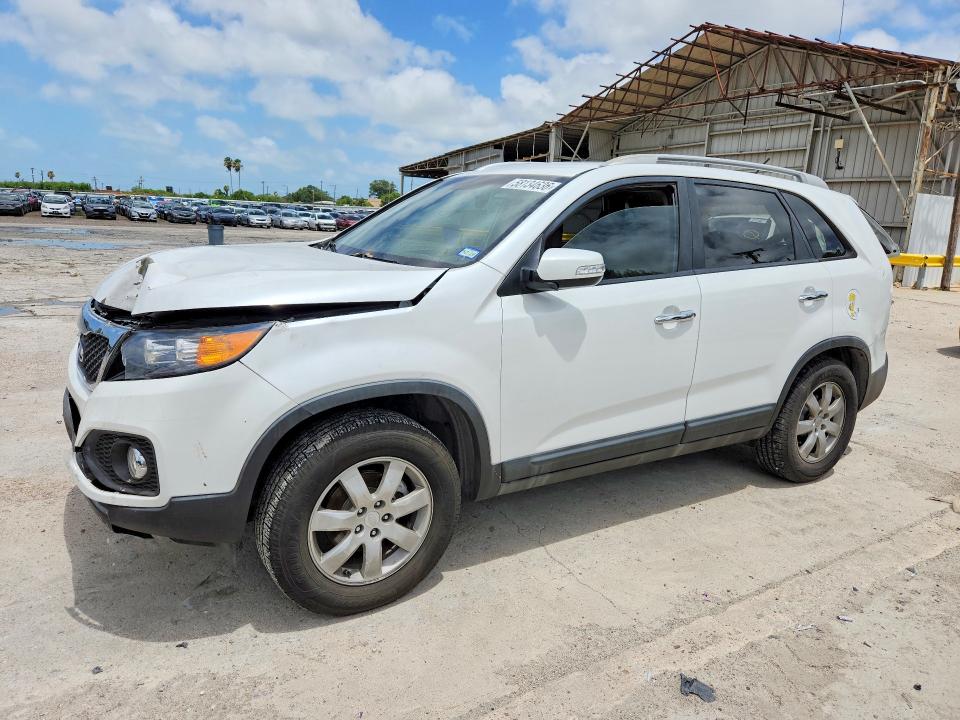 2011 Kia Sorento VIN 5XYKT4A14BG137454 COPART salvage auction — REAR END, TX - SALVAGE VEHICLE TITLE (P), sold $525 on 2026-07-07 (photo 1)