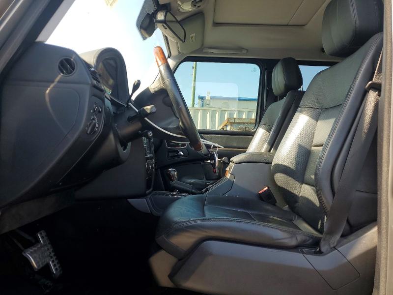 2011 Mercedes-benz G-klasse VIN WDCYC3HF3BX190479 COPART salvage auction — FRONT END, Fl - Cert Of Title Slvg Rebuildable, sold $19,100 on 2026-07-16 (photo 7)