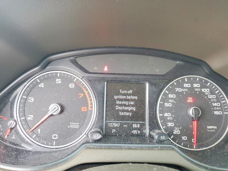 2013 Audi Q5 VIN WA1LFAFP7DA061085 COPART salvage auction — SIDE, Tx - Salvage Vehicle Title, sold $1,600 on 2026-07-02 (photo 9)