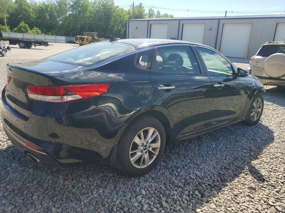 2017 Kia Optima VIN 5XXGT4L37HG131701 COPART salvage auction — FRONT END, Ma - Certificate Of Title, sold $625 on 2026-07-16 (photo 3)