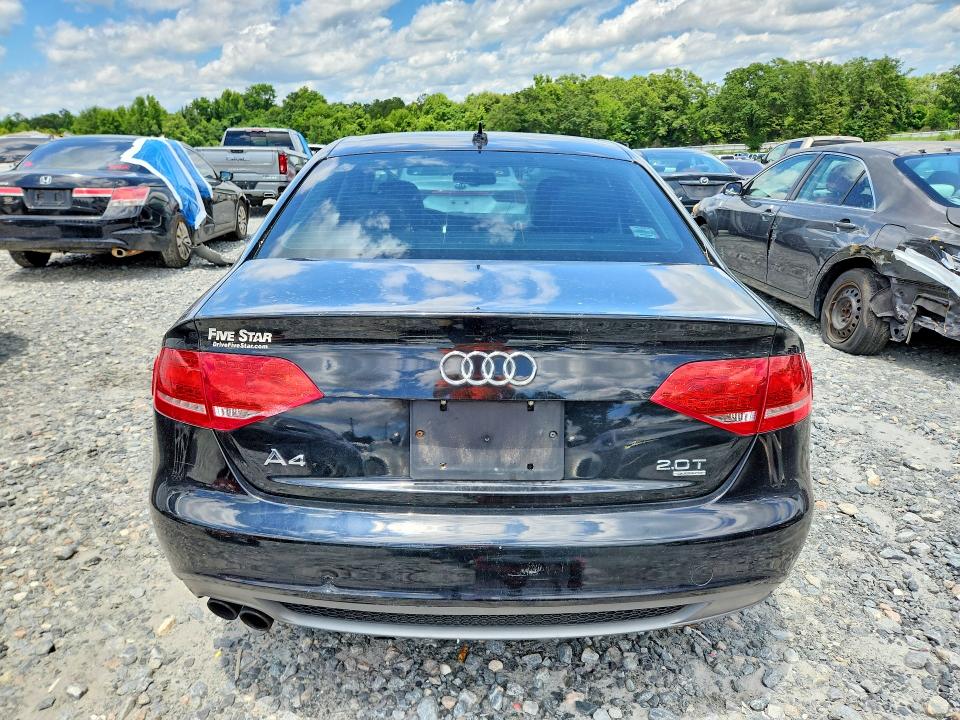 2012 Audi A4 VIN WAUFFAFL5CA045060 COPART salvage auction — MECHANICAL, Ga - Certificate Of Title, sold $550 on 2026-07-16 (photo 6)