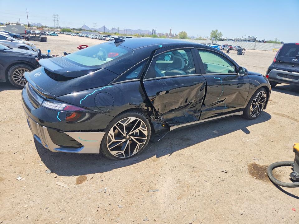 2024 Hyundai VIN KMHM34AA9RA078142 COPART salvage auction — SIDE, AZ - CERT OF TITLE - SALVAGE, sold $10,700 on 2026-07-31 (photo 3)