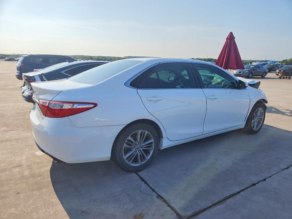 2016 Toyota Camry VIN 4T1BF1FKXGU506648 COPART salvage auction — FRONT END, Tx - Certificate Of Title, sold $1,500 on 2026-07-09 (photo 3)