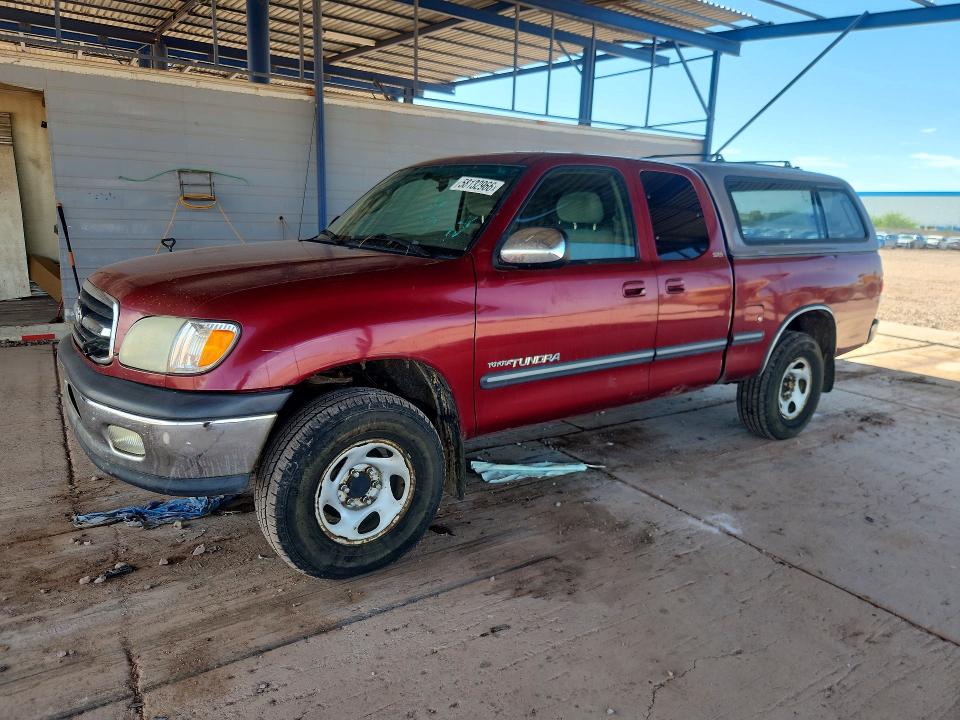 2002 Toyota Tundra VIN 5TBBT44192S312191 COPART salvage auction — FRONT END, Az - Certificate Of Title, sold $2,250 on 2026-07-28 (photo 1)