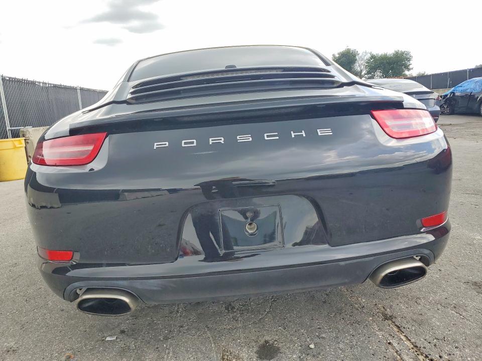 2014 Porsche 911 VIN WP0AA2A97ES107648 COPART salvage auction — WATER/FLOOD, Fl - Certificate Of Destruction, sold $28,750 on 2026-07-28 (photo 6)