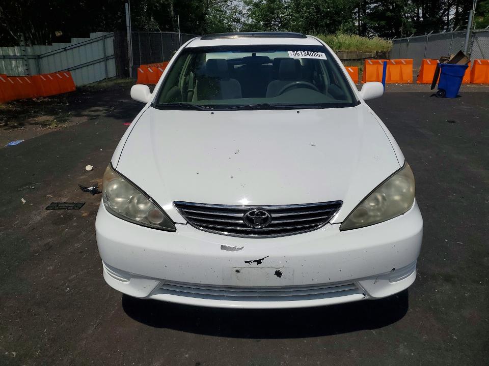 2005 Toyota Camry VIN JTDBE30K053021207 COPART salvage auction — REAR END, Wa - Bill Of Sale, sold $675 on 2026-07-06 (photo 5)