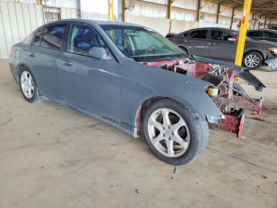 2003 Infiniti G35 VIN JNKCV51E03M007239 COPART salvage auction — FRONT END, Az - Certificate Of Title, sold $475 on 2026-07-27 (photo 4)