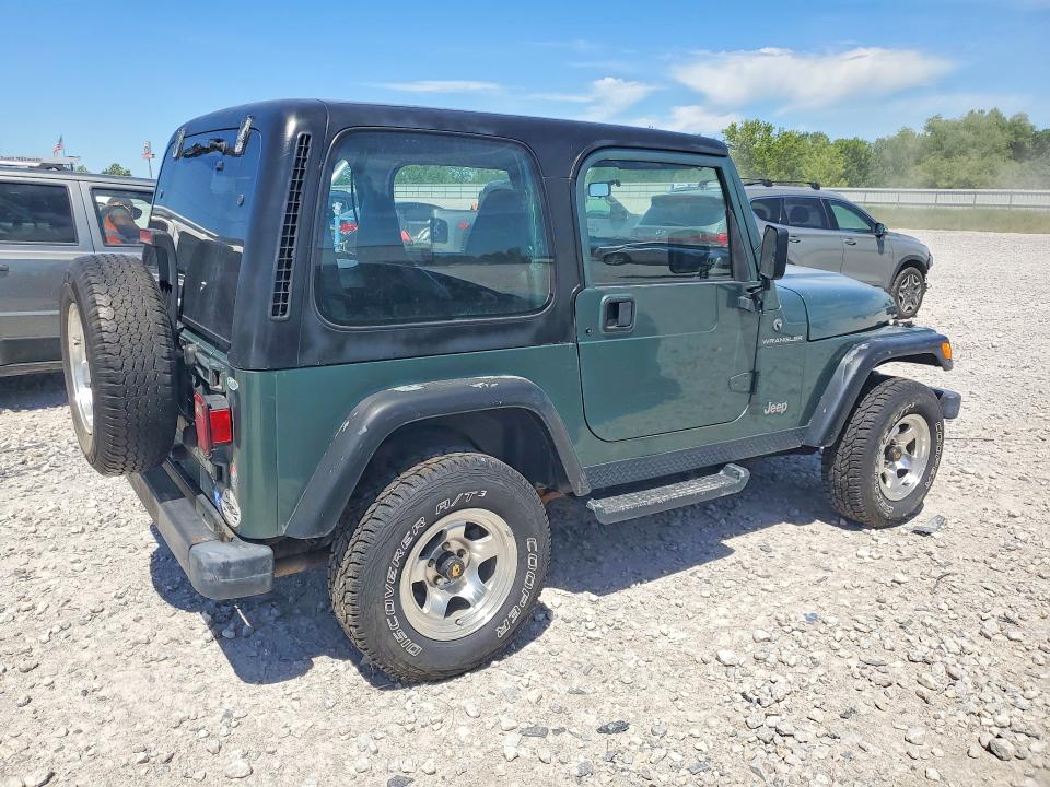 1999 Jeep Wrangler / VIN 1J4FY29PXXP436266 COPART salvage auction — FRONT END, Mi - Certificate Of Title, sold $2,050 on 2026-07-02 (photo 3)