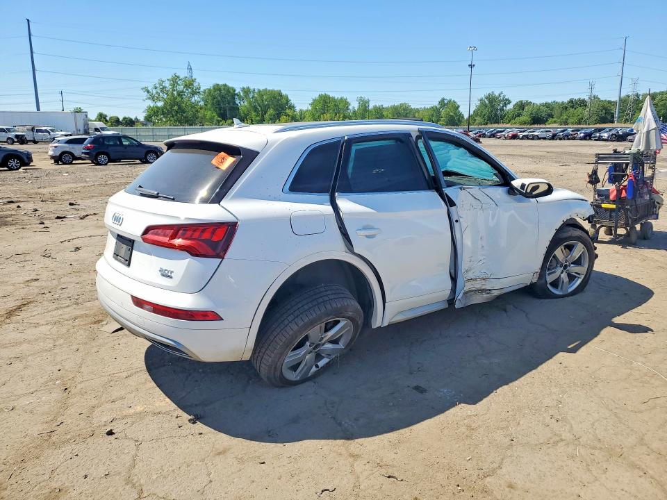 2018 Audi VIN WA1BNAFY8J2228549 COPART salvage auction — SIDE, MI - CERTIFICATE OF TITLE, sold $2,150 on 2026-07-02 (photo 3)