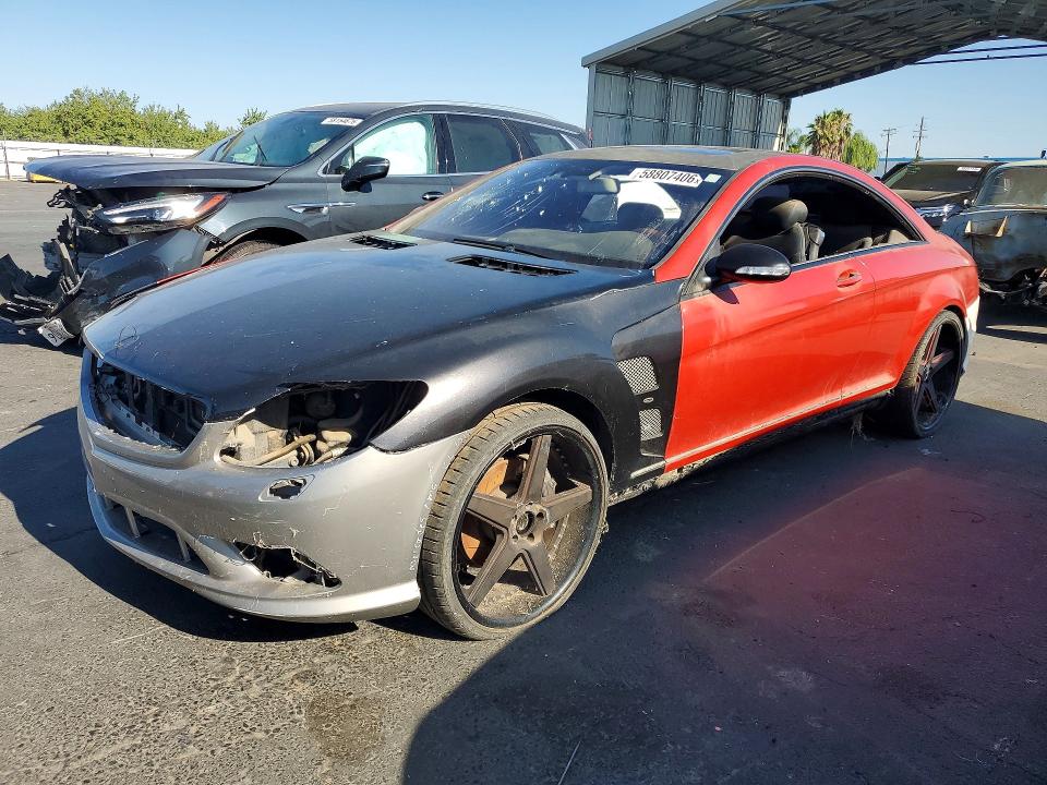 2008 Mercedes-benz Cl-class VIN WDDEJ71X68A014438 COPART salvage auction — FRONT END, CA - DIS/DLR/EXP ONLY CLEAN TITLE (P), sold $700 on 2026-07-20 (photo 1)