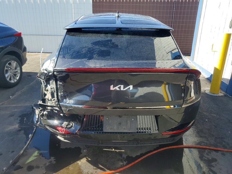 2023 Kia Ev6 VIN KNDC34LA6P5602236 COPART salvage auction — REAR END, Nv - Salvage Title, sold $8,100 on 2026-07-06 (photo 6)