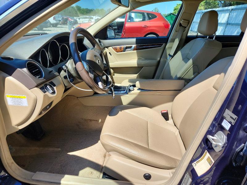 2014 Mercedes-benz C-klasse VIN WDDGF8AB5ER303036 COPART salvage auction — FRONT END, Nj - Cert Of Title-Salvage, sold $225 on 2026-07-29 (photo 7)