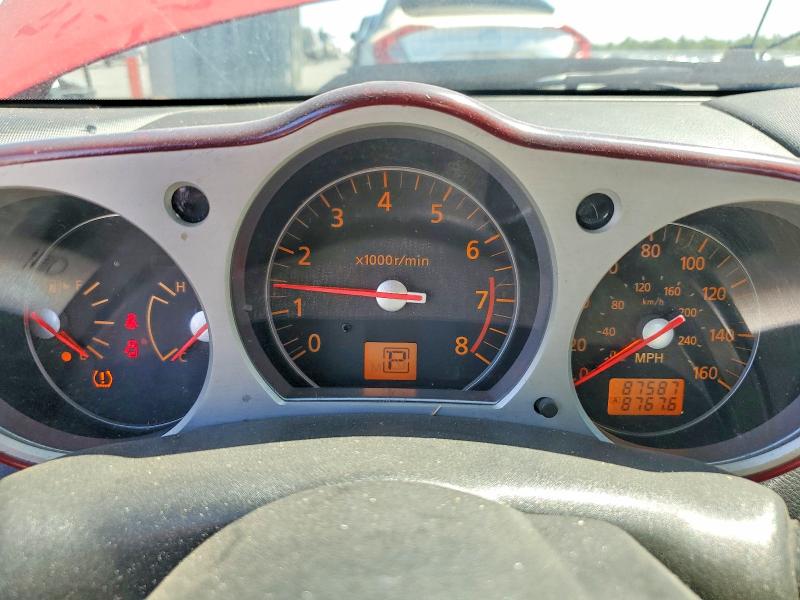 2006 Nissan 350z VIN JN1AZ36DX6M400447 COPART salvage auction — SIDE, CA - SALVAGE CERTIFICATE, sold $1,900 on 2026-07-27 (photo 9)