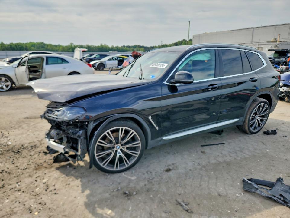 2022 BMW X3 VIN 5UX53DP00N9K58319 COPART salvage auction — FRONT END, Va - Cert Of Title - Salvage, sold $4,850 on 2026-07-29 (photo 1)